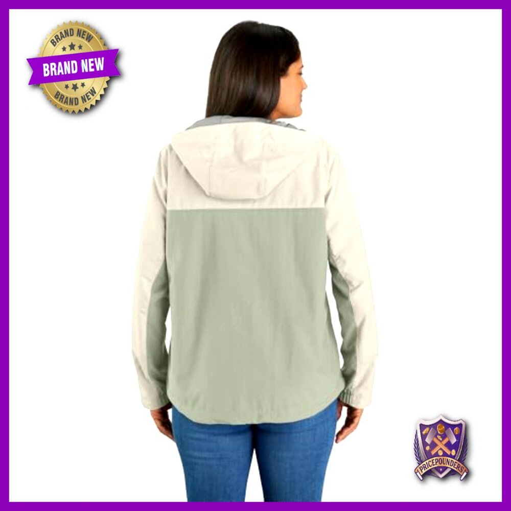 Lightweight Packable Anorak Rain Jacket Water-Res… - image 2